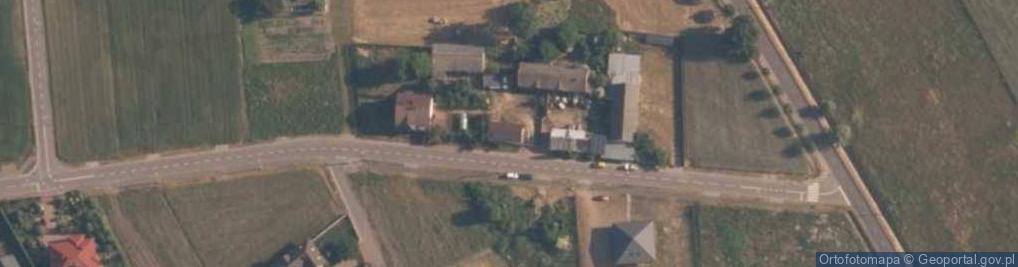 Zdjęcie satelitarne Paweł Blada Zakład Produkcji Mebli Wiktor