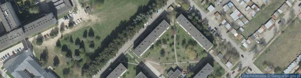 Zdjęcie satelitarne Paweł Gregorczuk Usługi Rehabilitacyjne