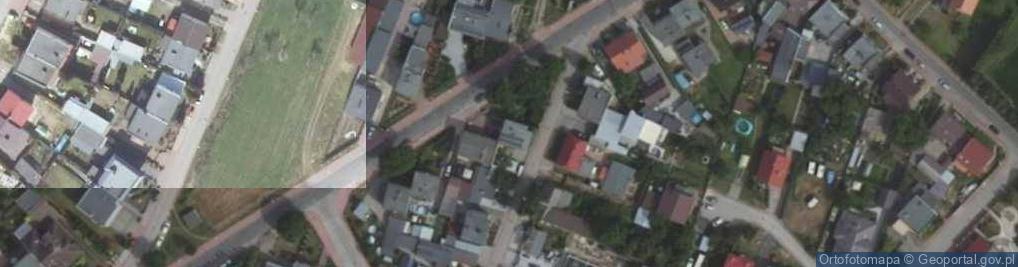 Zdjęcie satelitarne Paweł Kaczmarek Firma Handlowo-Usługowa