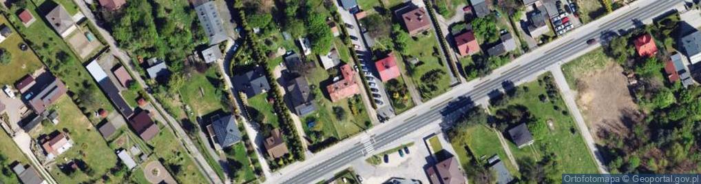 Zdjęcie satelitarne Paweł Kisiel Auto Handel