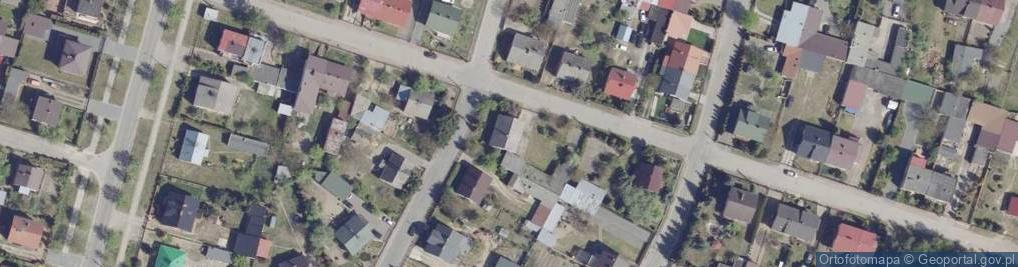 Zdjęcie satelitarne Paweł Leszczyński Auto - Handel Wypożyczalnia Lawet