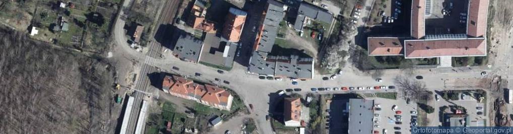 Zdjęcie satelitarne Paweł Rudziński Przedsiębiorstwo Wielobranżowe Restel