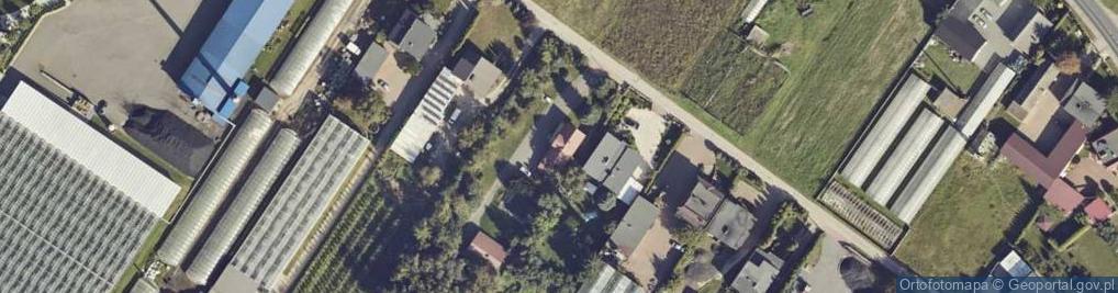 Zdjęcie satelitarne Paweł Sobczak Kompleksowa Ochrona Przeciwpożarowa i BhpBUDPOŻ
