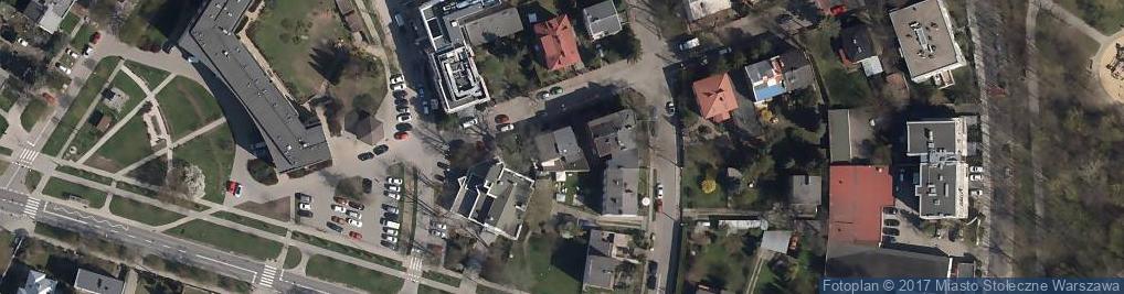 Zdjęcie satelitarne Paweł Trześniewski Pracowania Cukiernicza Trześniewski