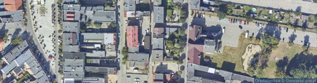 Zdjęcie satelitarne Paweł Wilkowski Przedsiębiorstwo Handl.-Usługowe