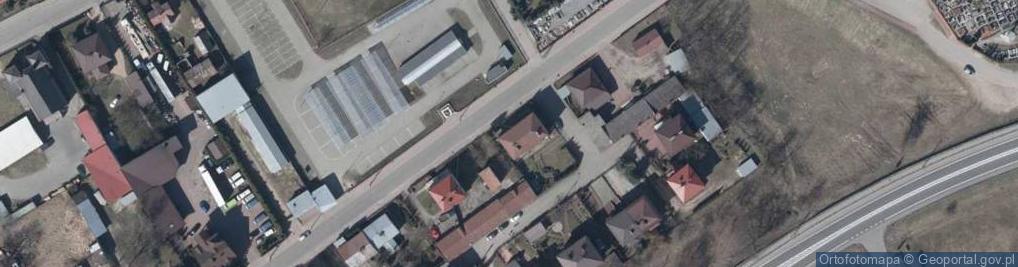 Zdjęcie satelitarne Paweł Zagórski Firma Handlowo-Usługowa Zagórski