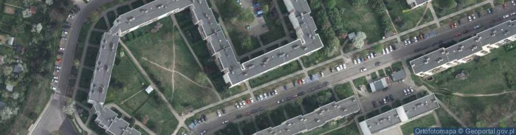 Zdjęcie satelitarne Pawelec K.Ubezpieczenia