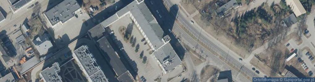 Zdjęcie satelitarne Pawex Przedsiębiorstwo Produkcyjno Handluwo Usługowe