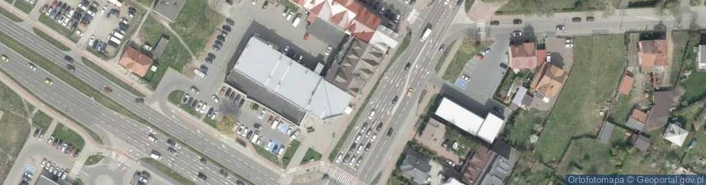 Zdjęcie satelitarne Pawilon Handlowo Usługowy Jolanta Podlaska-Elayyan