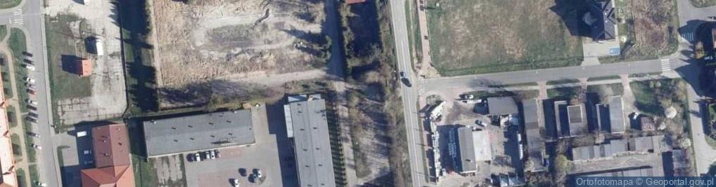 Zdjęcie satelitarne PBDiM Świecie