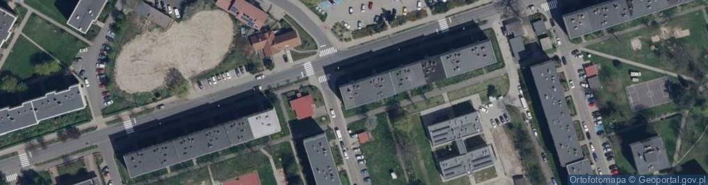 Zdjęcie satelitarne PBK Borkowski J., Lubań