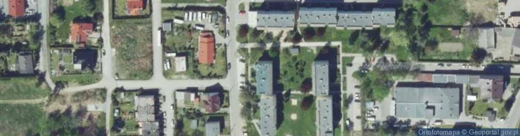 Zdjęcie satelitarne Pecetownia