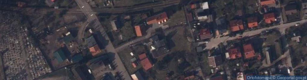 Zdjęcie satelitarne Pensjonat Delfin Zaród Janina