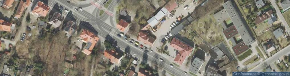 Zdjęcie satelitarne Pensjonat Grzybowiec