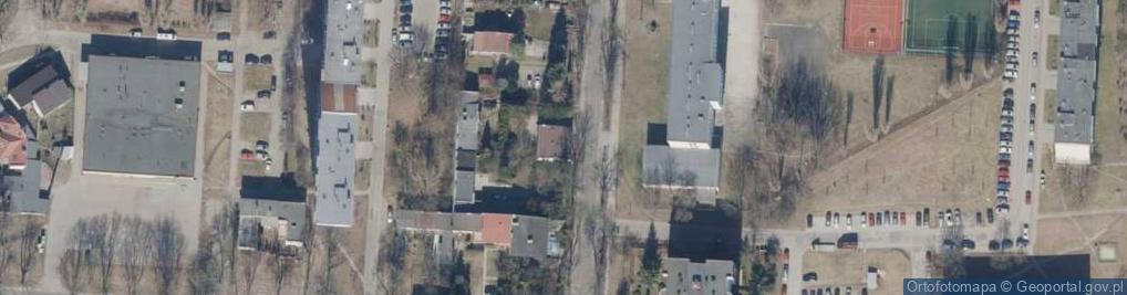 Zdjęcie satelitarne Pensjonat Oaza - Tomasz Dębowski