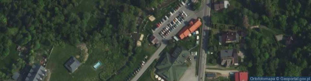 Zdjęcie satelitarne Pensjonat Pilsko