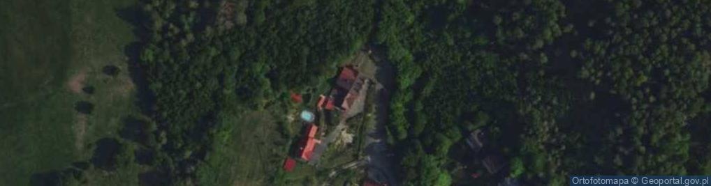 Zdjęcie satelitarne Pensjonat Wioletta Rajszczak Alicja Furman Tomasz