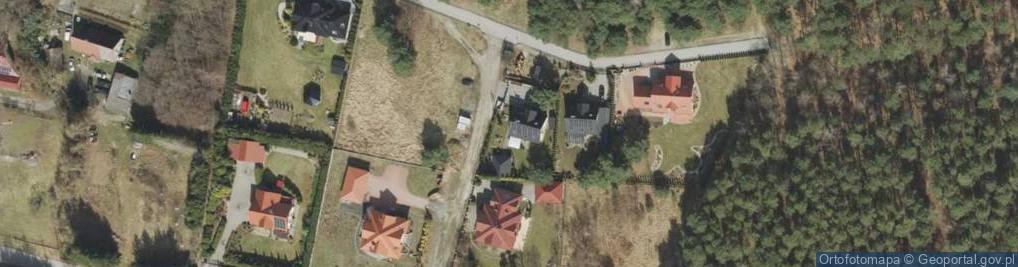 Zdjęcie satelitarne Penta Bud - Domy Zielonej Góry