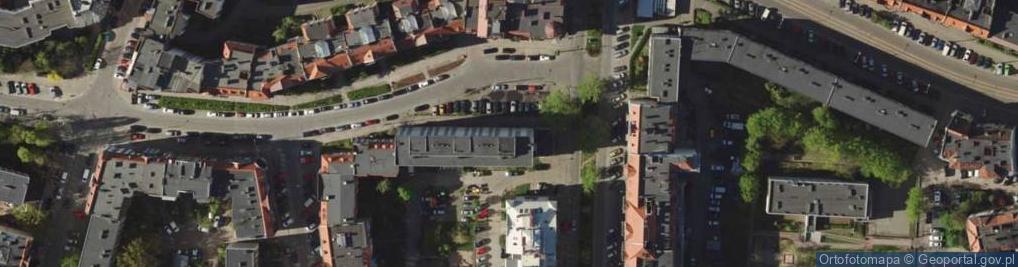 Zdjęcie satelitarne Perski T., Wrocław