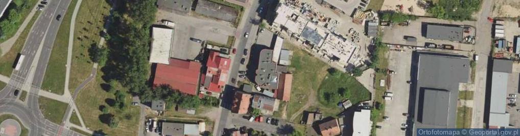 Zdjęcie satelitarne Pexo Przedsiębiorstwo Prywatne Gwidon Biedrowski
