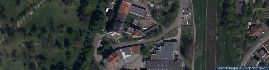 Zdjęcie satelitarne PH-U.Brożyński., Legnica