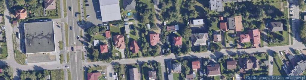 Zdjęcie satelitarne PHU A&M Andrzej Fedorowski Gawryś