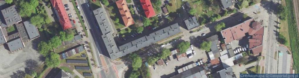 Zdjęcie satelitarne PHU Anks