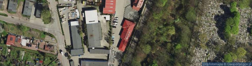 Zdjęcie satelitarne PHU Bożena Walicka-Górczak Śląskie Centrum Medycyny Sądowej