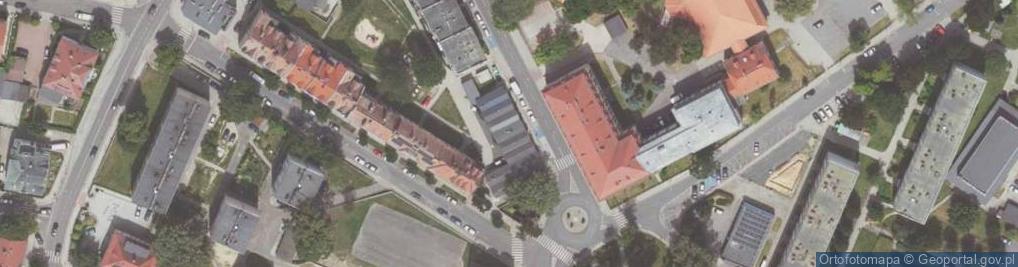 Zdjęcie satelitarne PHU "Dan Car"Skirpan K., B-C