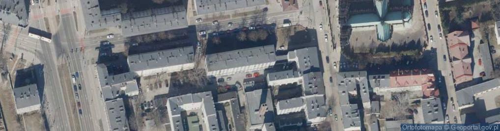 Zdjęcie satelitarne PHU Firanex Barbara Zielińska Jadwiga Kalinowska