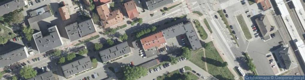 Zdjęcie satelitarne PHU Gaptek Tomasz Kunda Grzegorz Prokuda