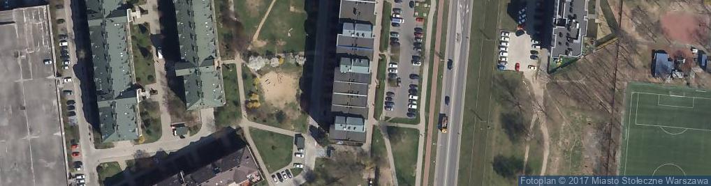 Zdjęcie satelitarne PHU Glob