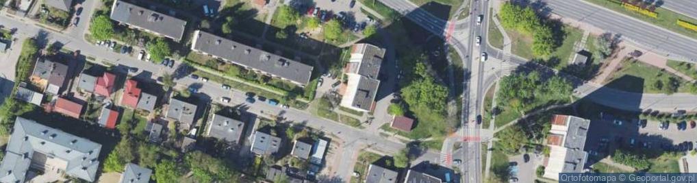 Zdjęcie satelitarne PHU Grafor Eksport Import