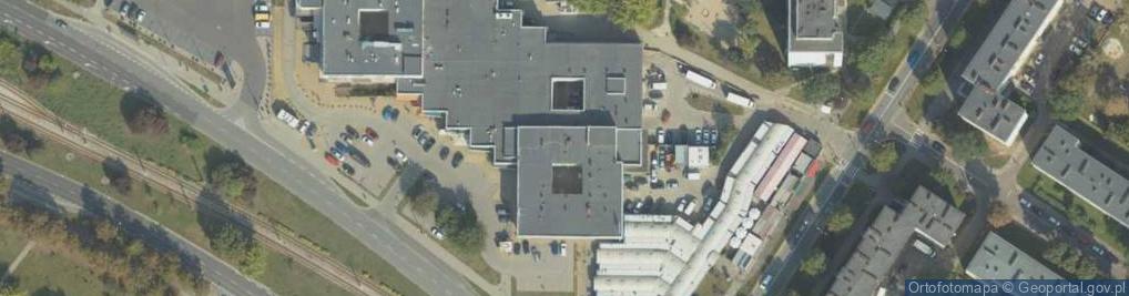 Zdjęcie satelitarne PHU Guziczek Pogotowie Krawieckie , Hafciarstwo Komputerowe