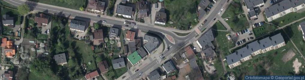 Zdjęcie satelitarne PHU "Kowalik"