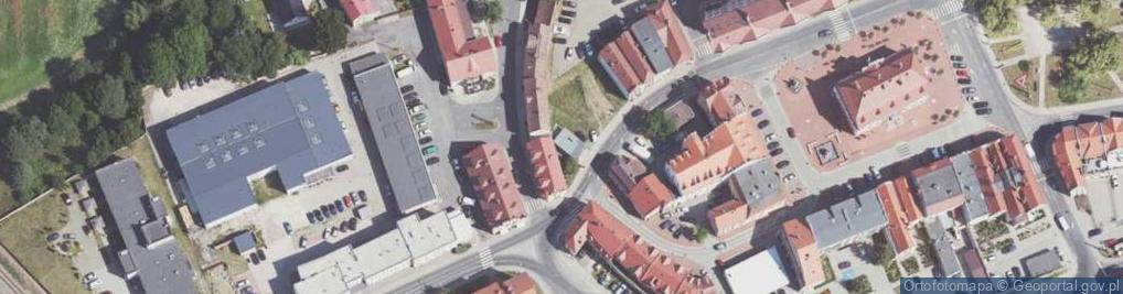 Zdjęcie satelitarne PHU "Lider" Export-Import Głąba K., Nowogrodz.