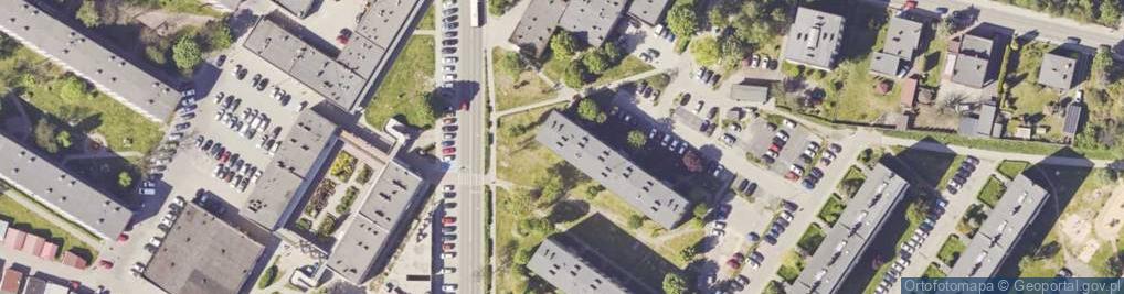 Zdjęcie satelitarne PHU "Luna" Miłosz Bytom