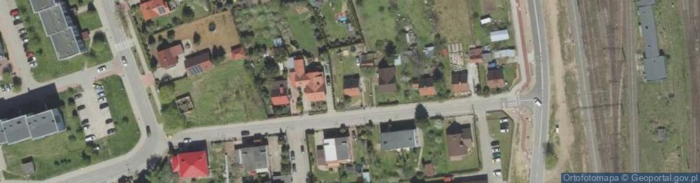 Zdjęcie satelitarne PHU Magda Modzelewska Magdalena