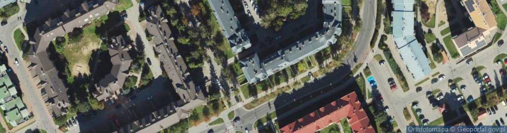 Zdjęcie satelitarne PHU Malc
