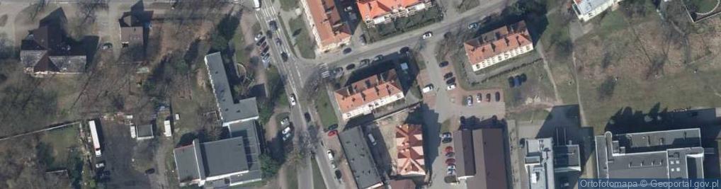 Zdjęcie satelitarne PHU Maria Maria Łupińska
