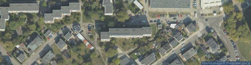 Zdjęcie satelitarne PHU "Osi-Dan"