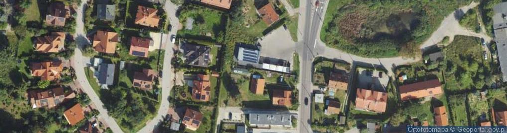 Zdjęcie satelitarne PHU Pozorty