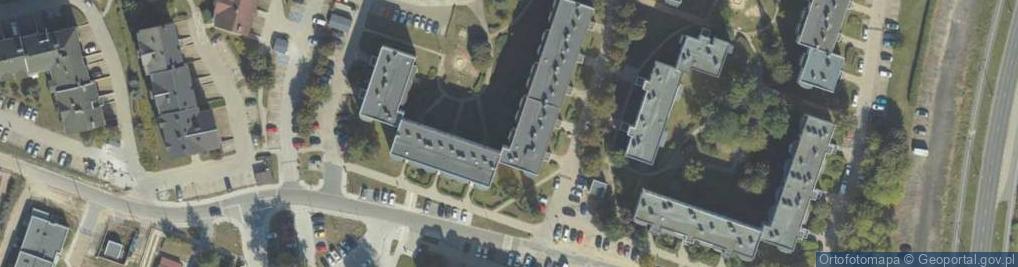 Zdjęcie satelitarne PHU Simon Szymon Klimuk