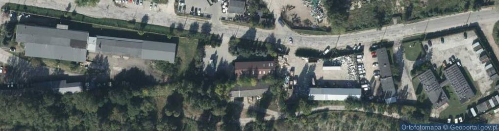Zdjęcie satelitarne PHU Skład Materiałów Drzewnych