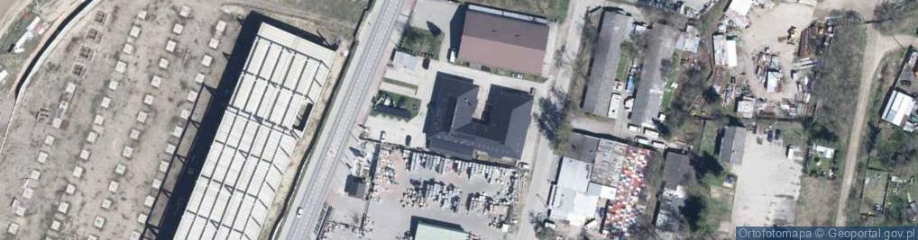 Zdjęcie satelitarne PHU Starzak