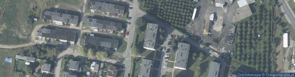 Zdjęcie satelitarne PHU Wioletta Grabowska