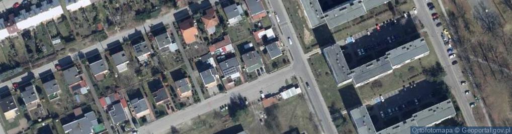 Zdjęcie satelitarne PHU Żaczek