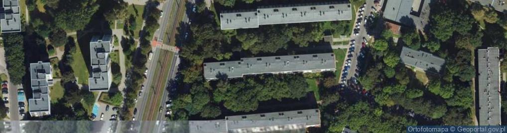 Zdjęcie satelitarne Pieczarkarnia Specjalistyczne Gospodarstwo Rolne Bogumiła Gil