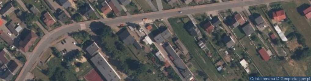 Zdjęcie satelitarne Piekarnia E T Mońkowie