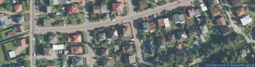 Zdjęcie satelitarne Piekarnia Iwona Przedsibiorstwo Produkcyjno Handlowe Rożek